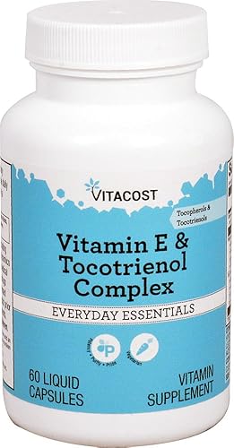 Vitacost Vitamina E & Complejo Tocotrienol - 60 Cápsulas Vegetarianas Líquidas