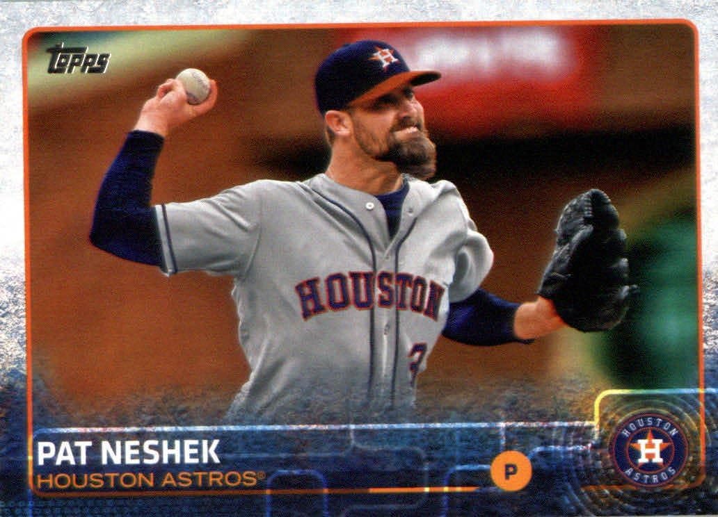 2015 Topps Mini #471 Pat Neshek Baseball Card