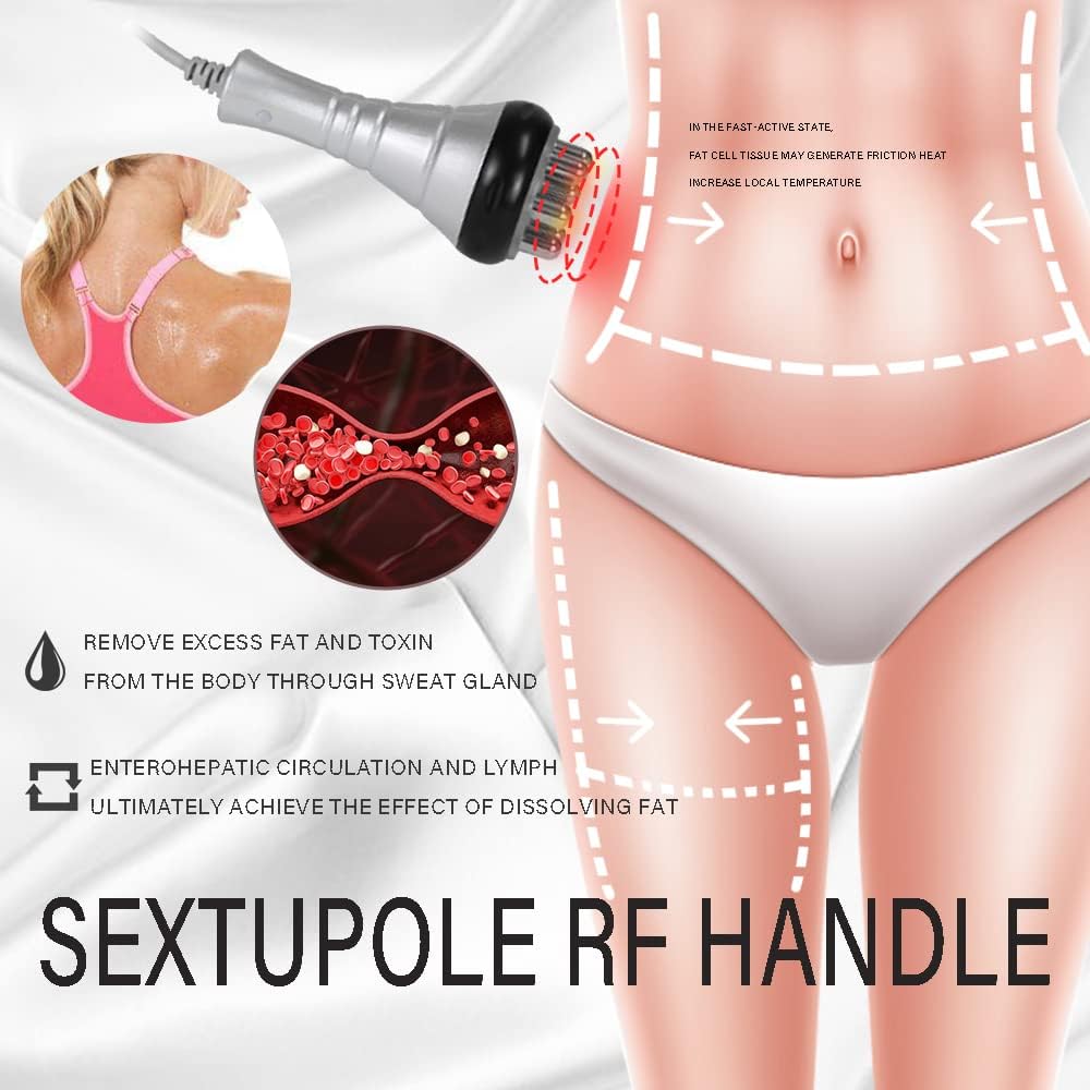 Fencia 5 in 1 40K Body Massage Shaping Machine, Facial Care Firming Skin Wrinkle Removal Massage Professional Equipment for Home and Beauty Salon Use-US Shipping : Beauty & Personal Care