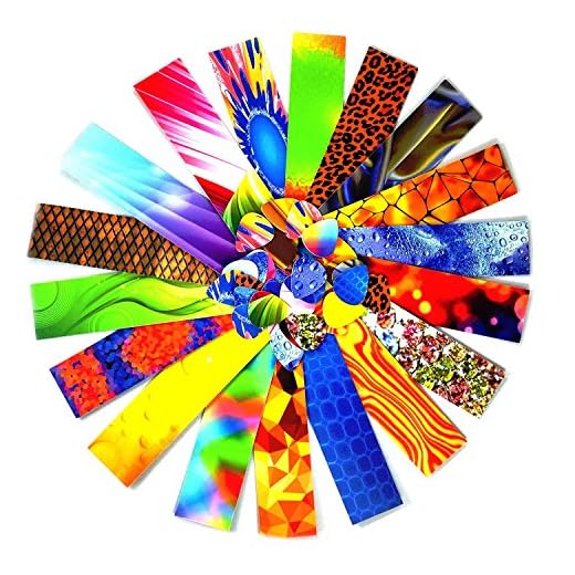 Pick-a-Palooza Guitar Pick Pack Custom Strips For Your Guitar Pick Maker - Great Variety Of Strips For Making Guitar Picks With Any Pick Punch - Multi
