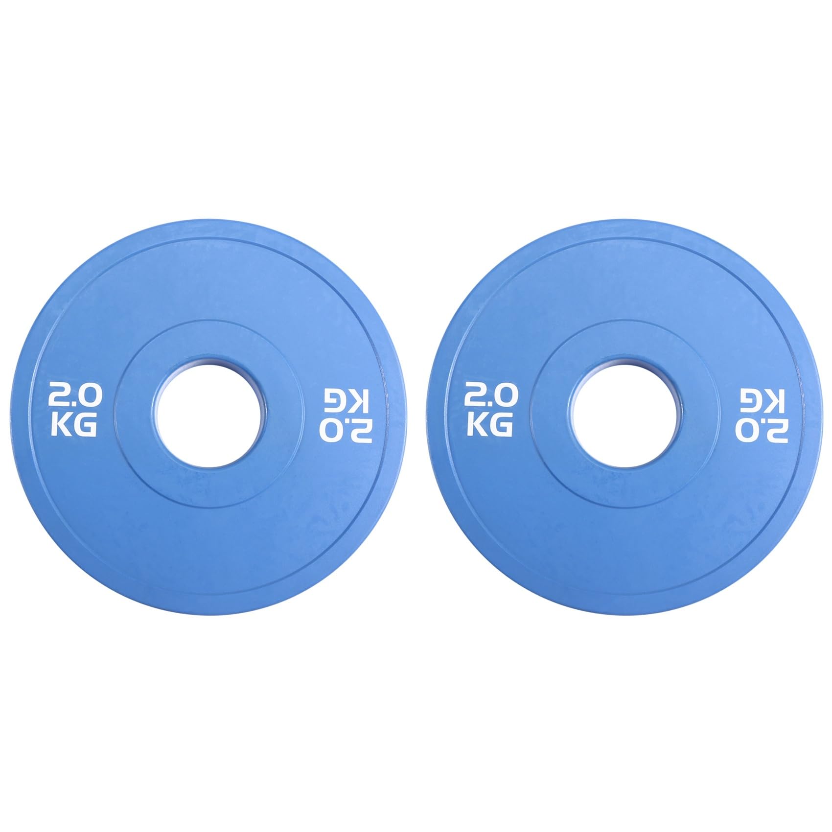 2X Gym Micro-Type Plates Hantle Talerze Gumowe Ułamkowe Talerze Dodatek Otwór 50,4 mm 2,0 Kg