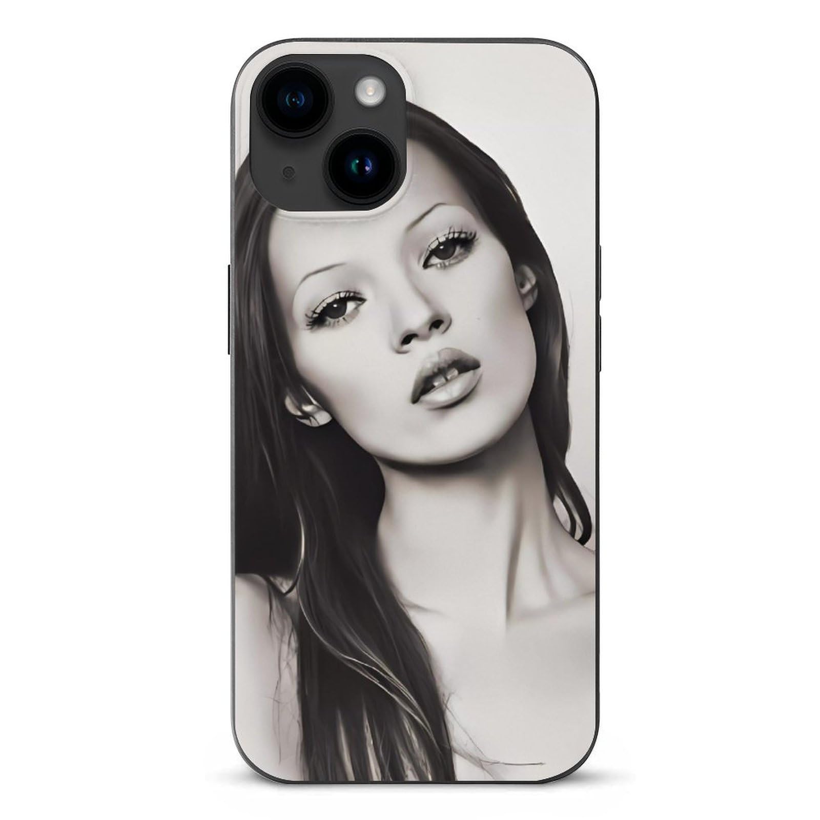 Amazon.co.jp: ケイト・モスKate Moss iPhone 15 携帯電話ケース