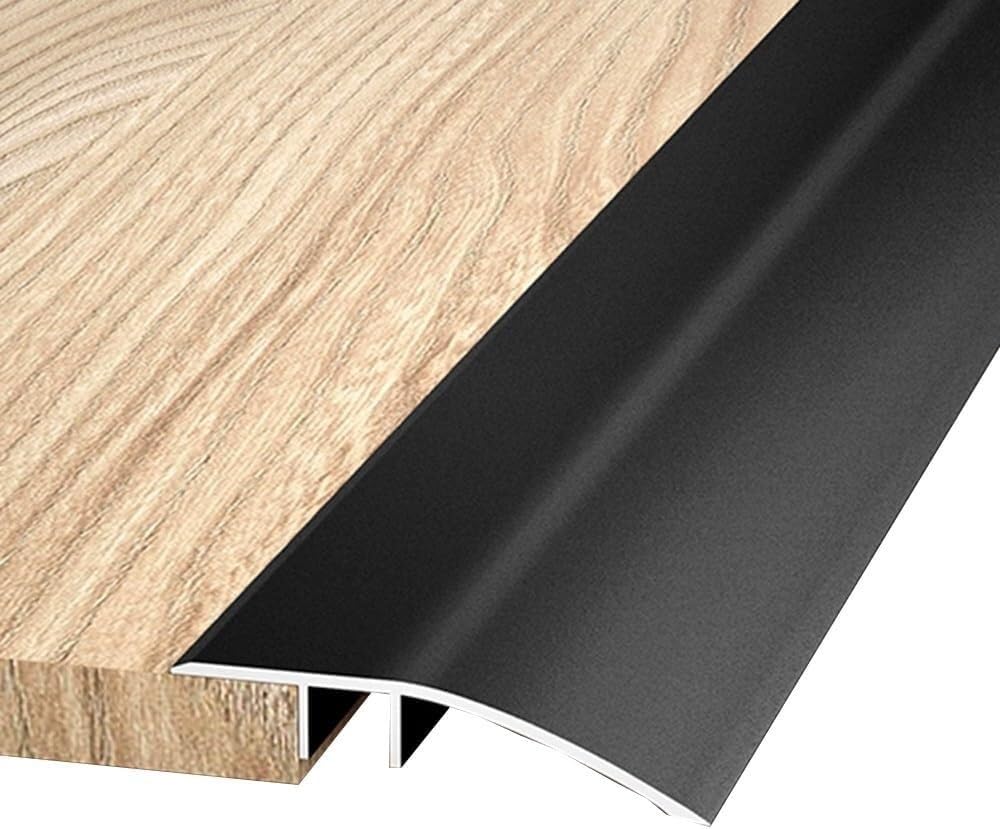 Listwa przejściowa podłogi 36-calowa reduktor progu Aluminiowa listwa przejściowa(Black)