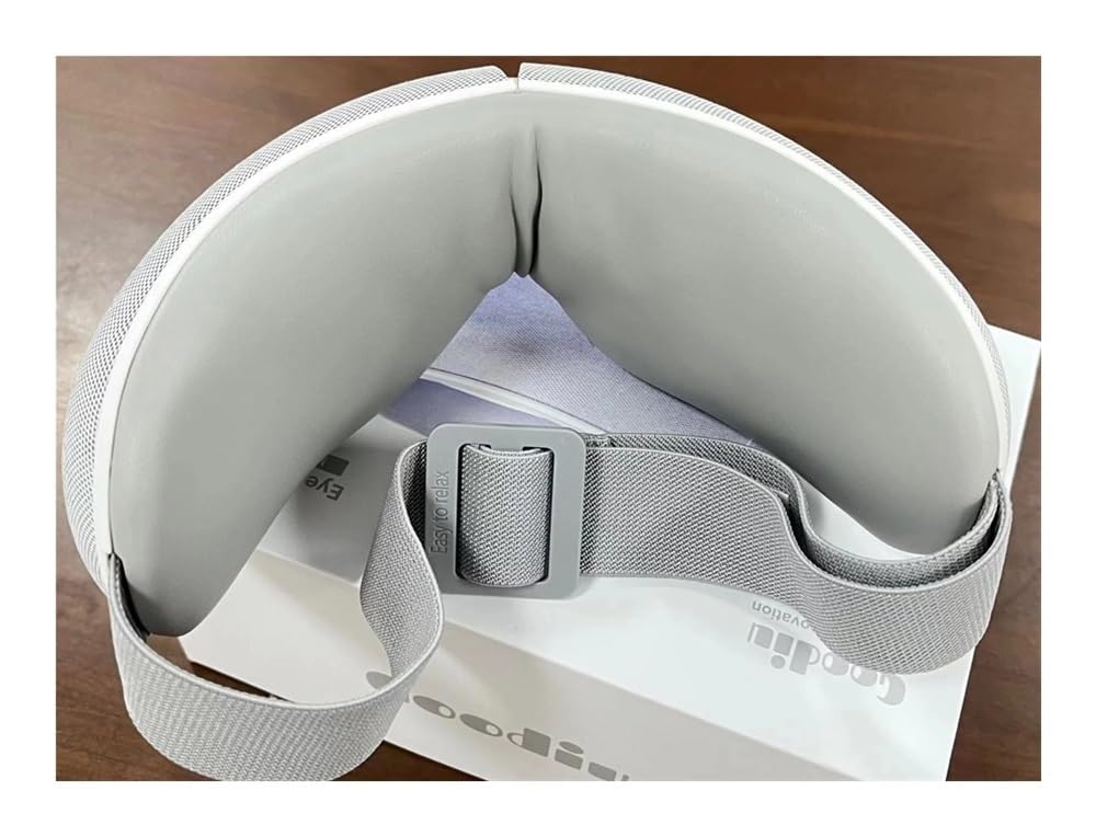 Masajeador de ojos para migrañas con música Bluetooth, dispositivo de cuidado de ojos, máscara inteligente para los ojos, relajación ocular, regalos para mamá/mujeres/hombres