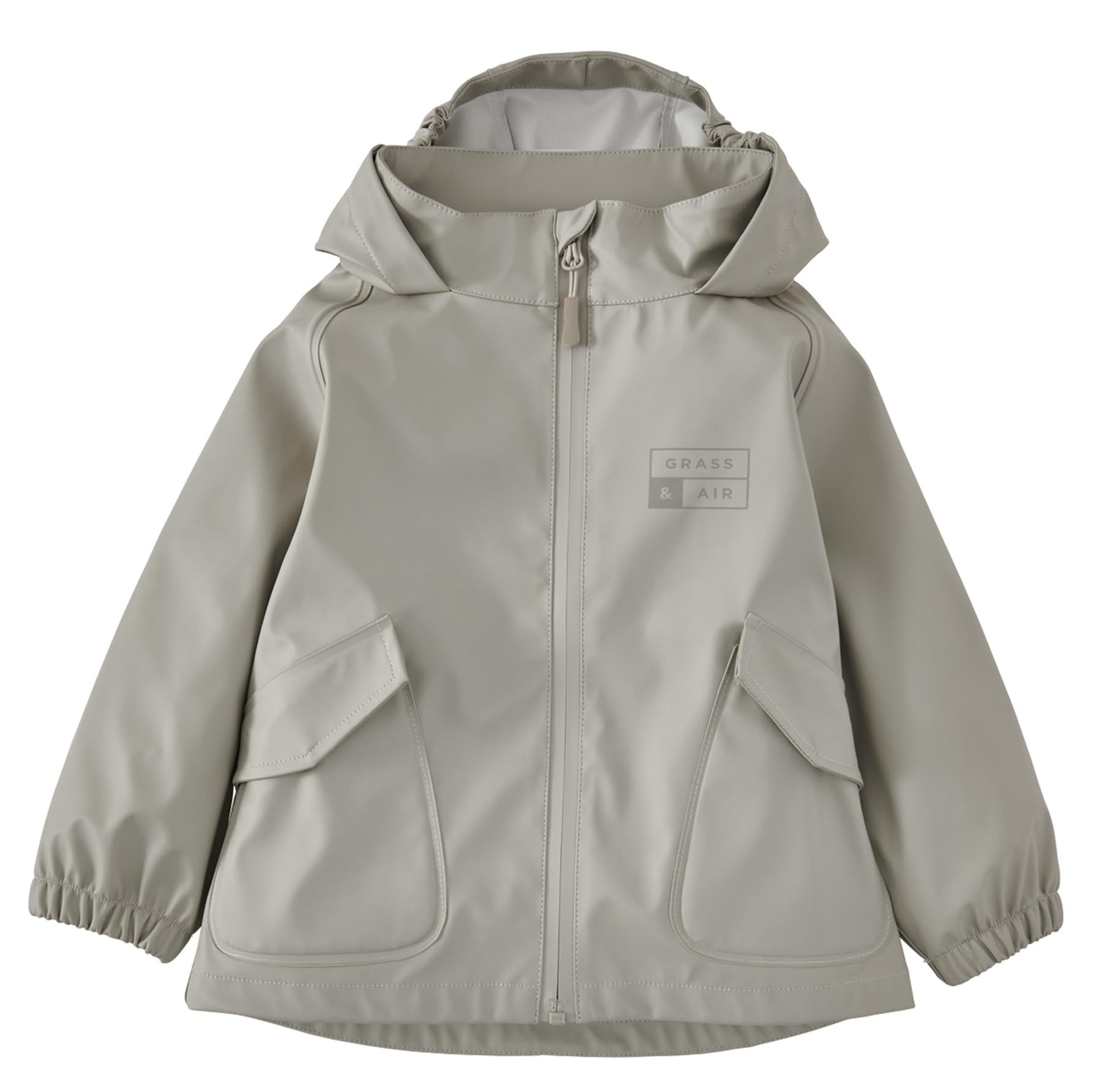 Grass & Air Infant/ Junior Rainster Jacket, Grey, Size 2-3 Years
