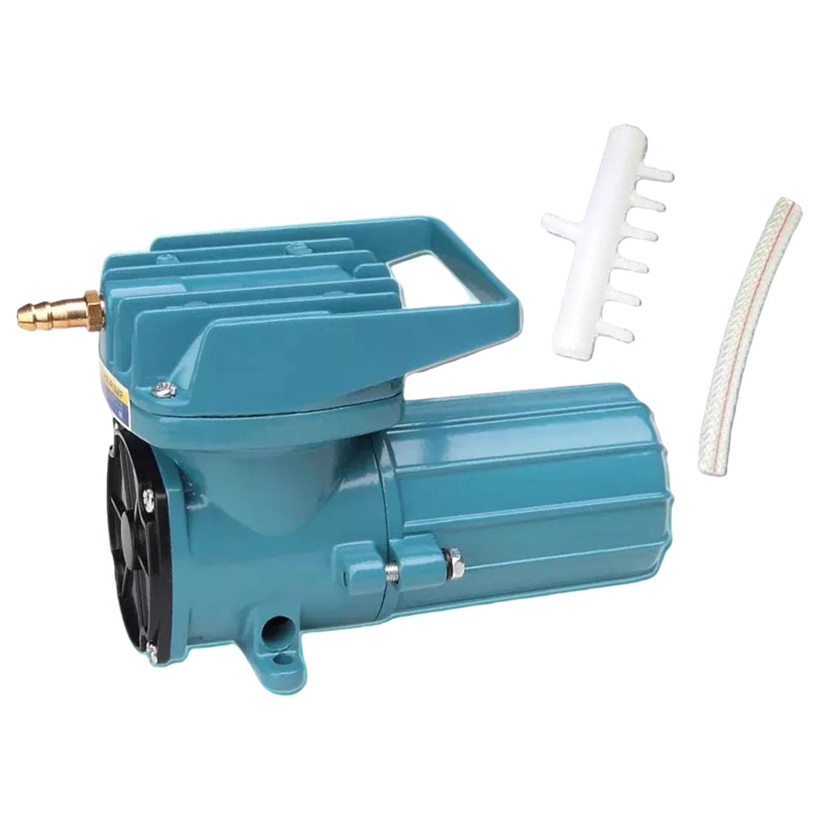 Bomba de Aire para Acuario DC 12V, Bomba de Aire para Tanque de Peces, Bomba de Aire Portátil Multiusos para Estanques, para Uso Comercial, Fuente de, 12V 18W, 165x76x99mm