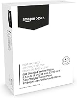 Vista 8 de Yaxa Basics Papel multiusos para copiadora e impresora, 8.5 x 11 pulgadas, 24 libras, 1500 hojas (3 paquetes de 500), brillo 97, blanco