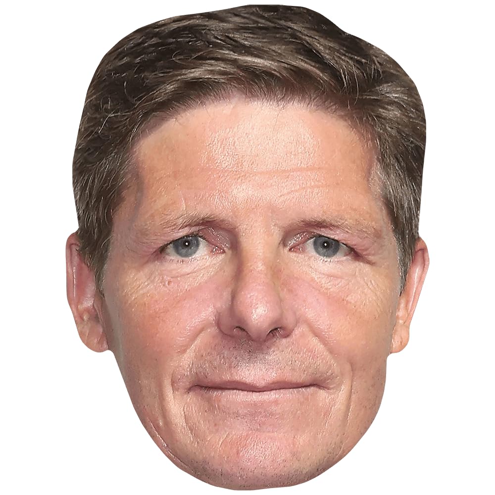 Oliver Glasner (Stubble) Celebrity Mask, Flat Card Face, Fancy Dress Mask
