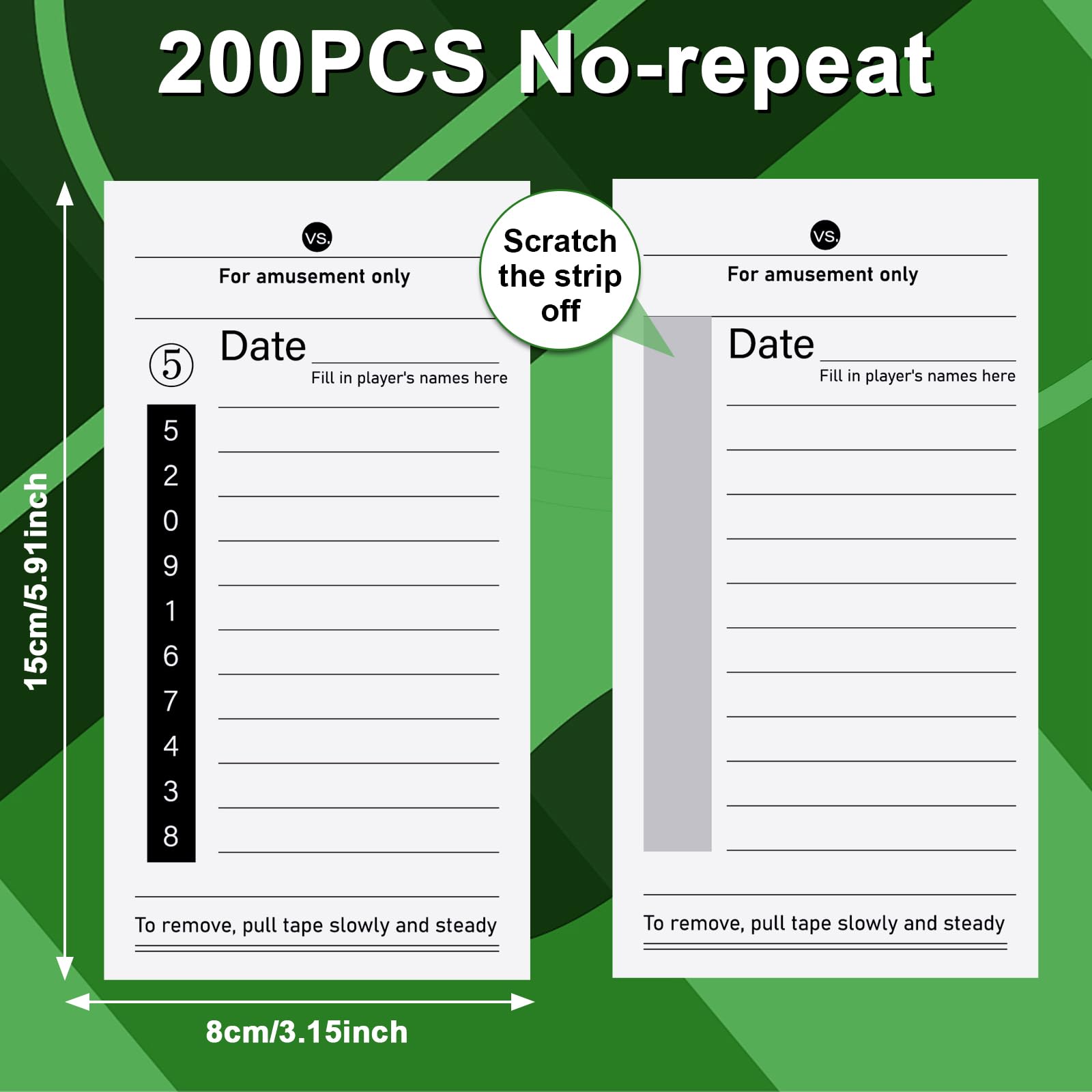 200 paquetes de 10 líneas de tarjetas deportivas de tira de fútbol Super Bowl tarjetas de piscina sin repetir tarjetas de tira de fútbol tarjetas de raspar tarjetas de apuestas de fútbol tarjetas 2