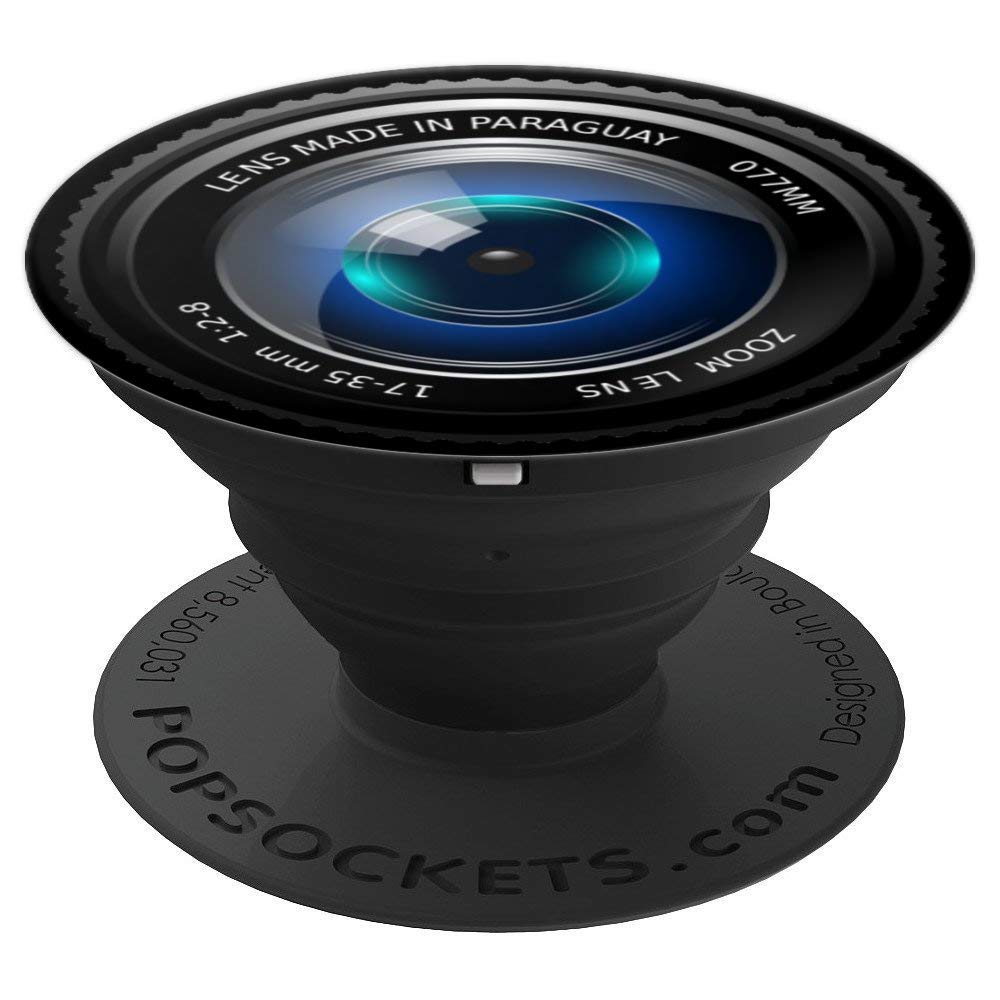Camera Lens, Photography, Photo, Picture, Pop-Socket PopSockets PopGrip: Swappable Grip for Phones & Tablets