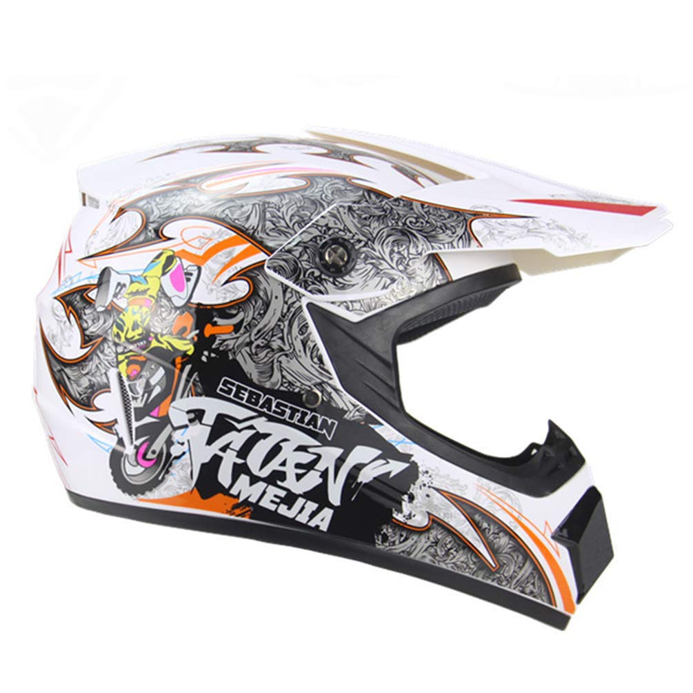 Women's Motocross Helmets Kids Helmets Helmets for Mens Full Face Below 600 Dirt Bike Goggles Motocross Helmet Toddler DOT Certified