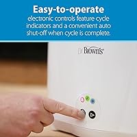 Vista 14 de Dr. Brown's Natural Flow MilkSPA - Calentador de leche materna y biberones con esterilizador eléctrico Dr. Brown's Deluxe para biberones y otros