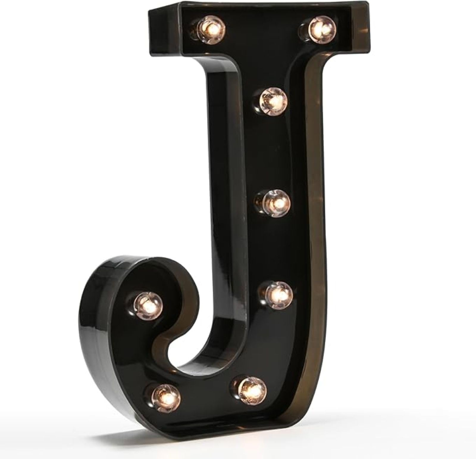 Jemnpela LED Marquee Letter Number Sign Lights Glitter Light Up Alphabet Figure Night Light for Birthday Party Wedding Home Bar Holiday Wall Decoration