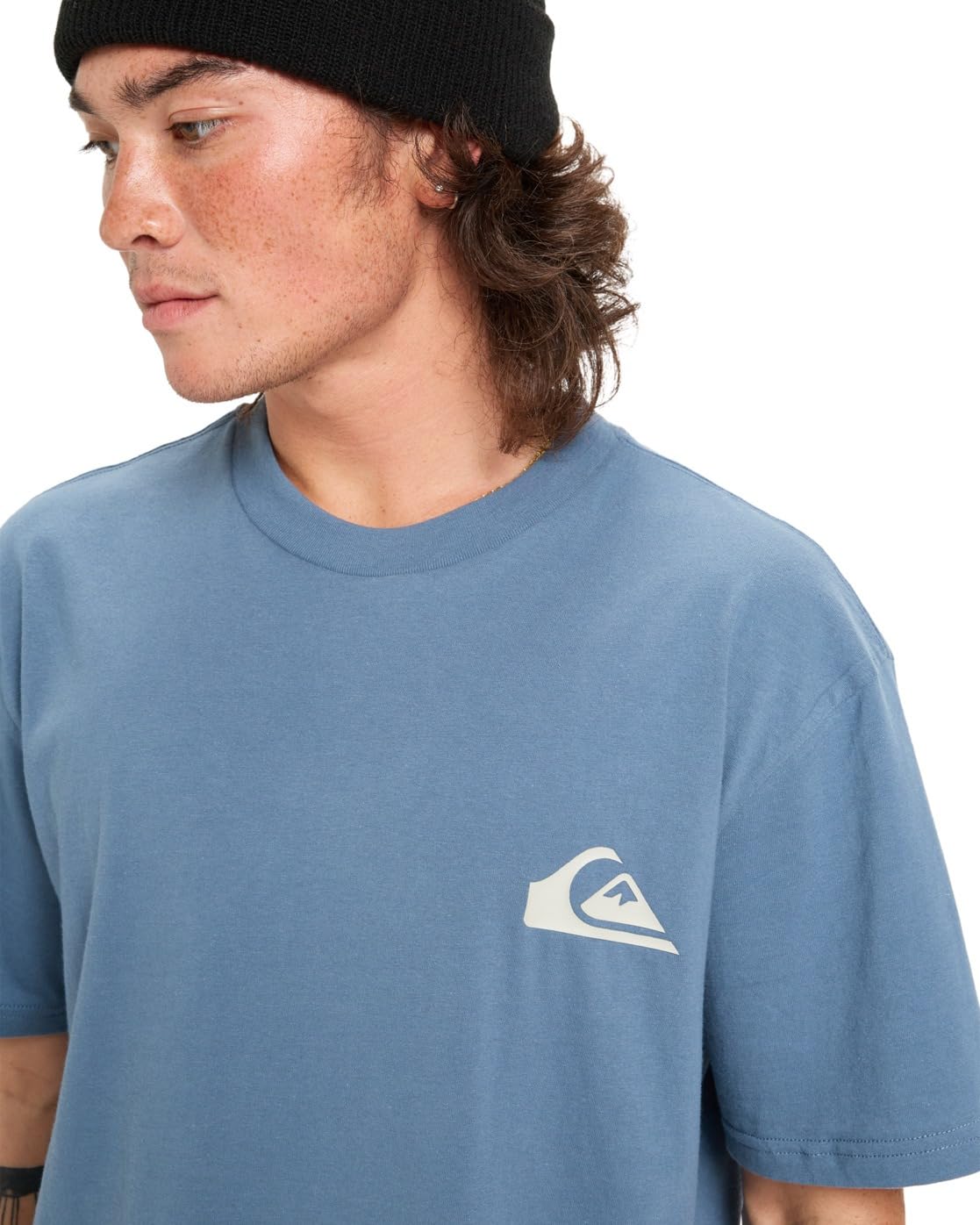 Quiksilver Ev Mini Logo T-Shirt Uomo (Pacco da 1)