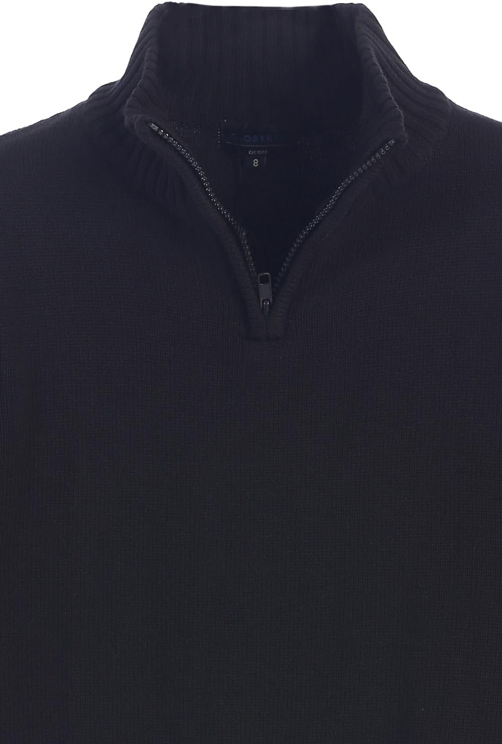 Gioberti Boy's Knitted Half Zip 100% Cotton Sweater