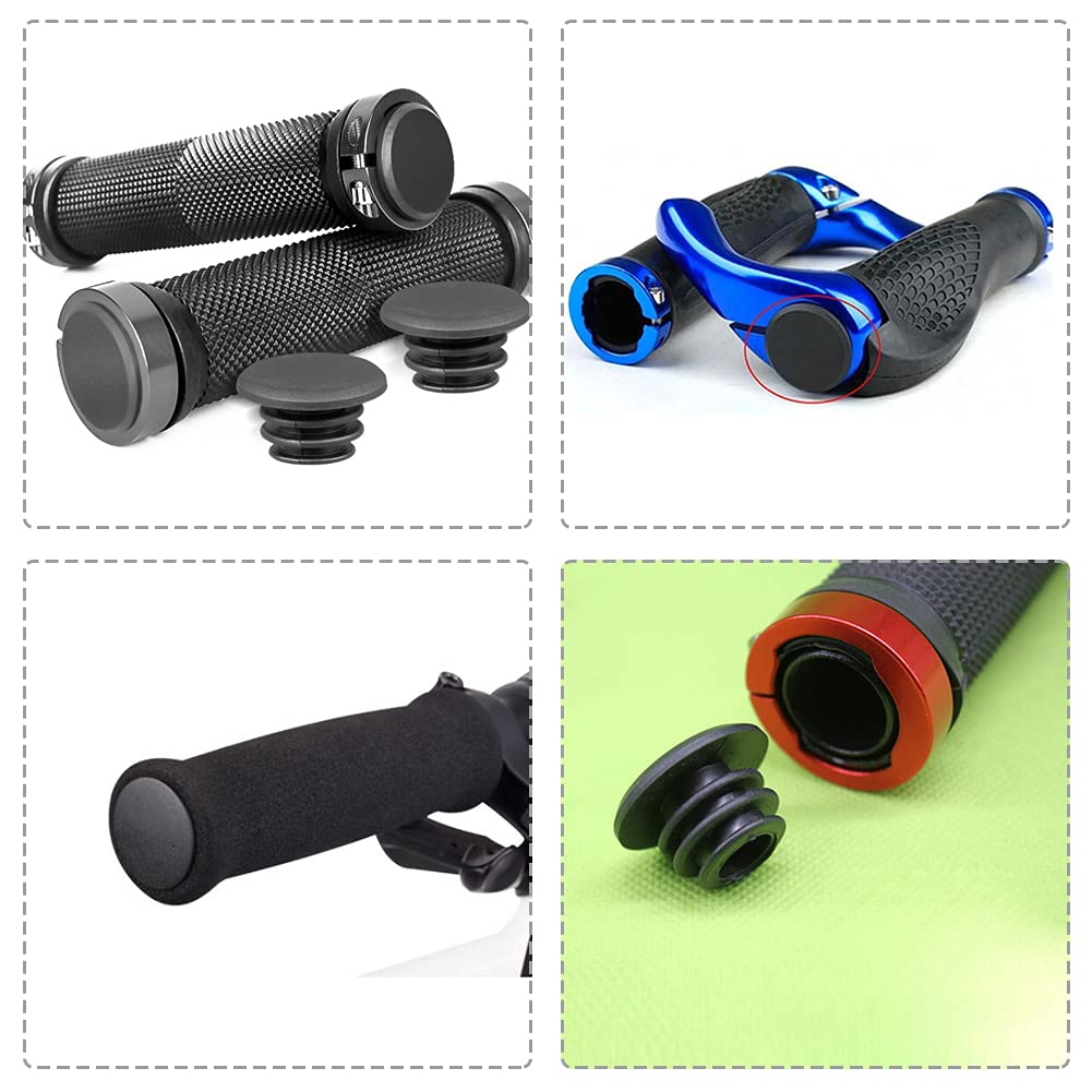 VGEBY Lot De 10 Bouchons D'extrémité De Guidon De Vélo Anti-poussière