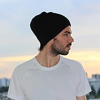 Vista 4 de ZOORON Gorro de invierno para mujeres y hombres, suave y ligero