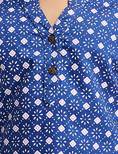 Image of Amazon Brand - Jam & Honey Girl's Cotton Regular Short Kurti