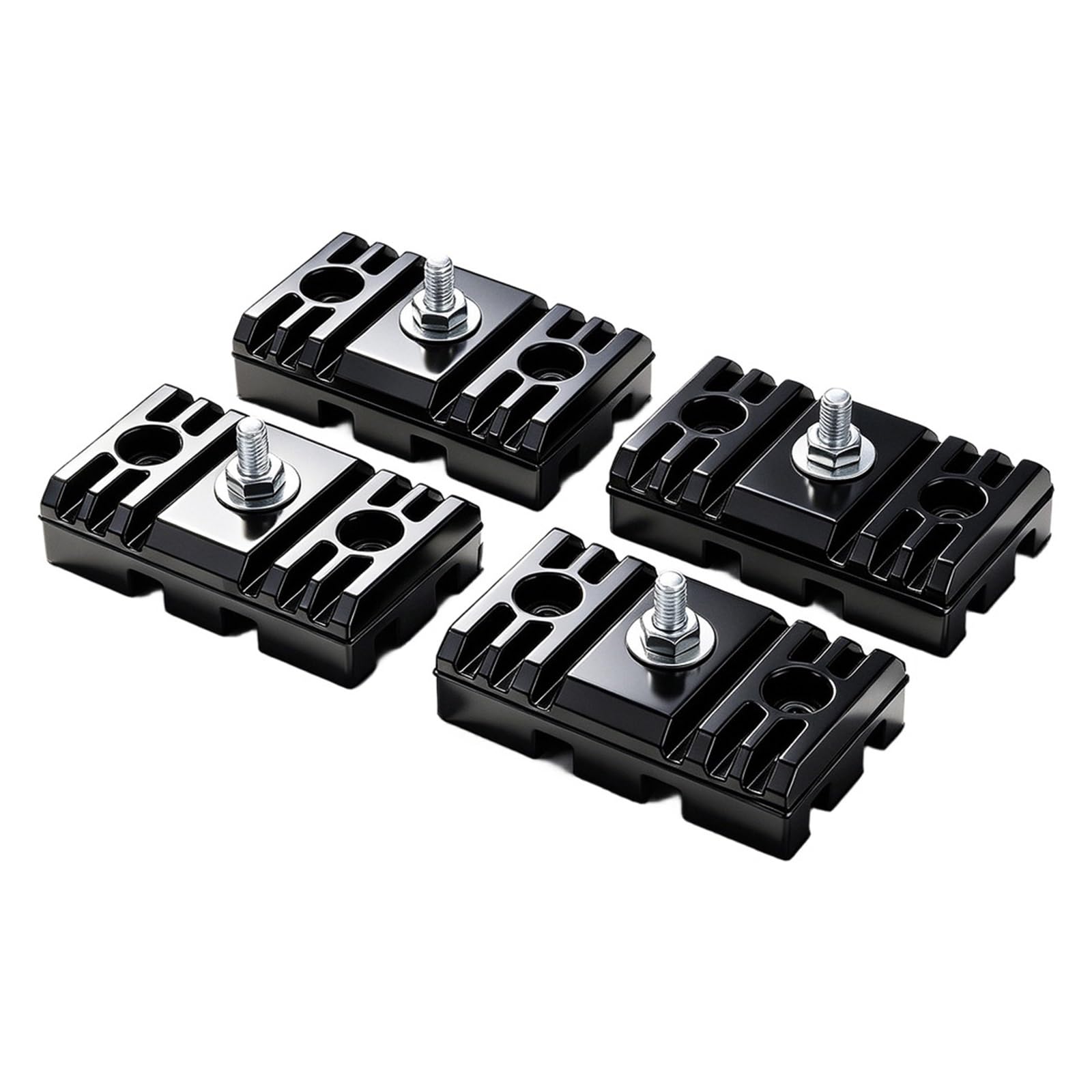 4 almohadillas antivibración for unidad exterior de aire acondicionado | Reducción de ruido y soporte estable Operación silenciosa(S)