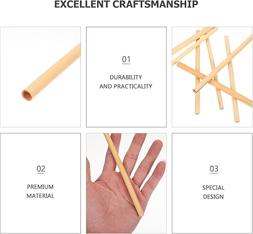 Miniatura 4 de Tubos Mason Bee Tubes Mason Bee House Tubes 100 tubos de cartón de abeja de 6 pulgadas, suministros de abeja, tubos de repuesto para apicultor para