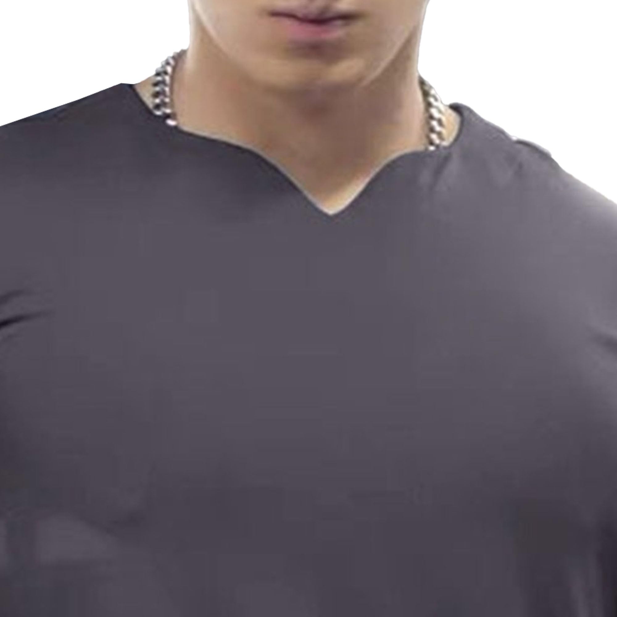 Men High Elastic Tight Quick Dry T Shirts Short Sleeve Tee Tops for Running Training Summer Casual Fitness Shirt (Grey,XX-Large)