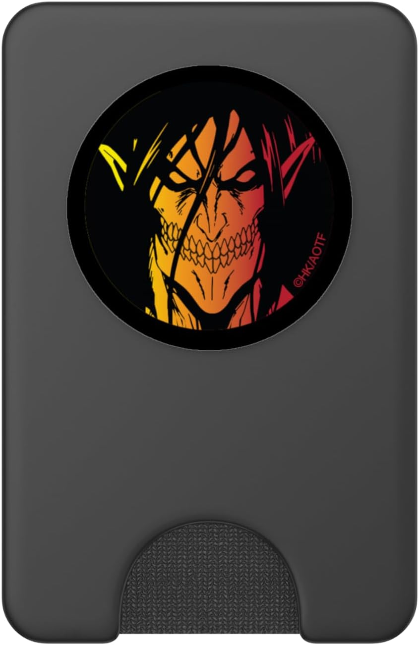 Attack on Titan Season 4 Portrait of a Titan PopSockets PopWallet for MagSafe
