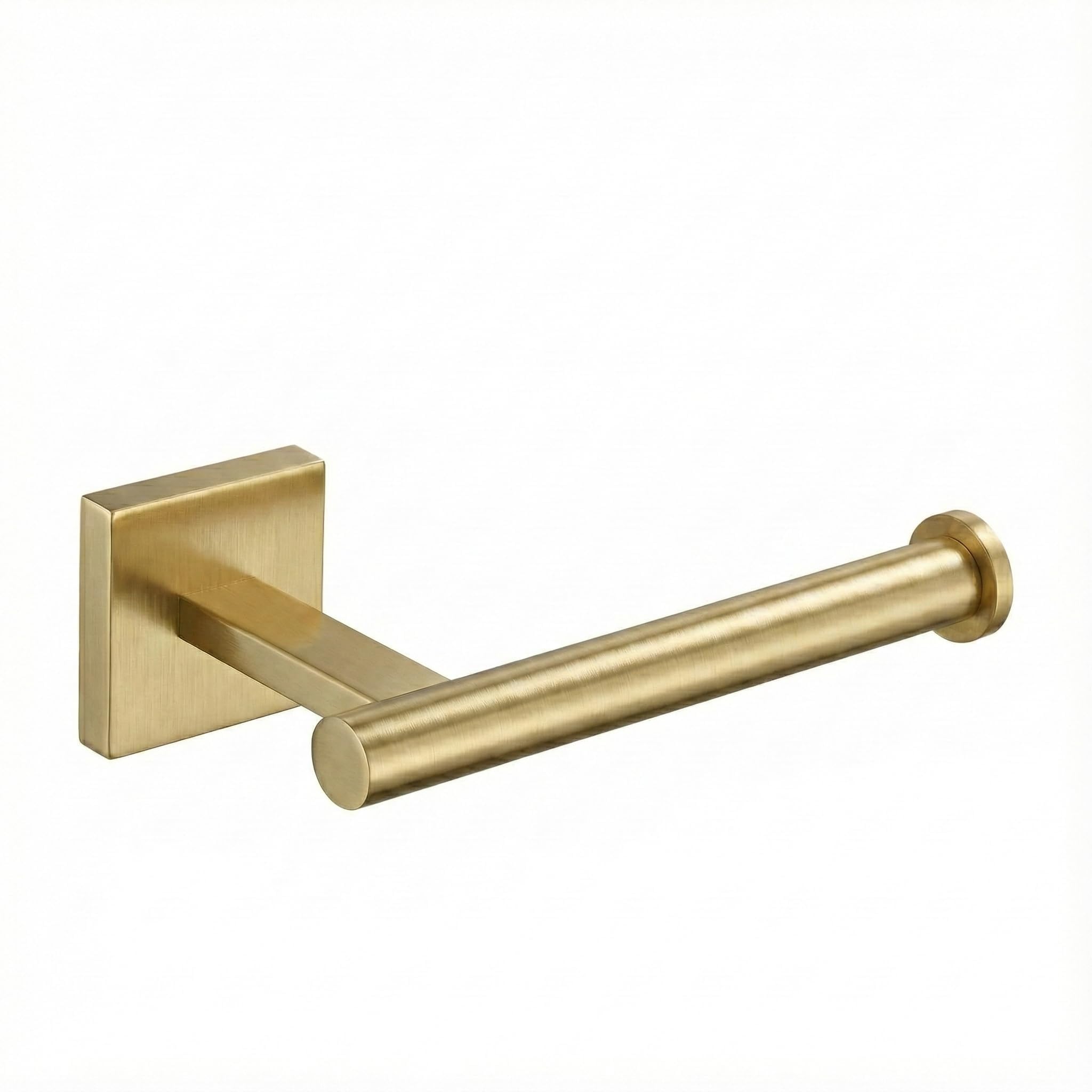 Wall-Mount Toilet Paper Holder, Open Arm, Brushed Nickel — Amazon image 10