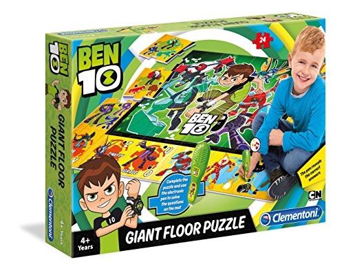 Ben 10 puzzle géant sol Clementoni pour animer les après-midis pluvieux