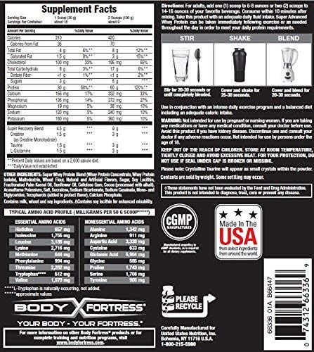 image for Body Fortress Super Advanced Whey Protein Powder, Cookies N' Cream, 2 