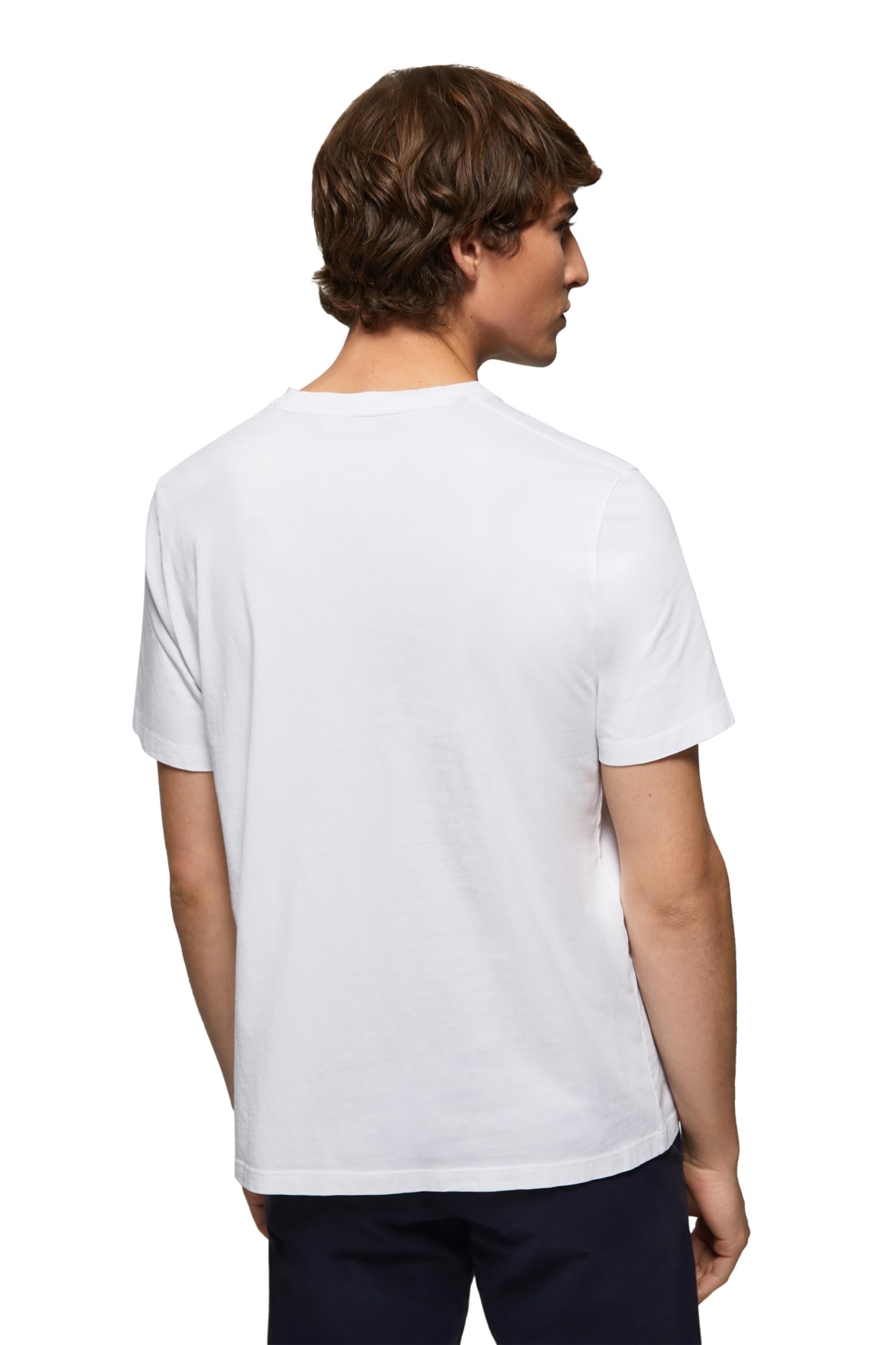 Polo Club Maglietta Basic Cotone con Logo Ricamato Uomo - T-Shirt for Men