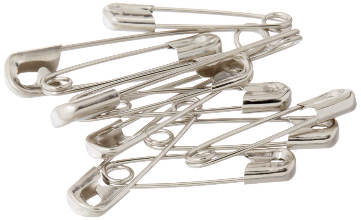 40 épingles De Sécurité Incurvées, Taille 3, 2" De Long Acier