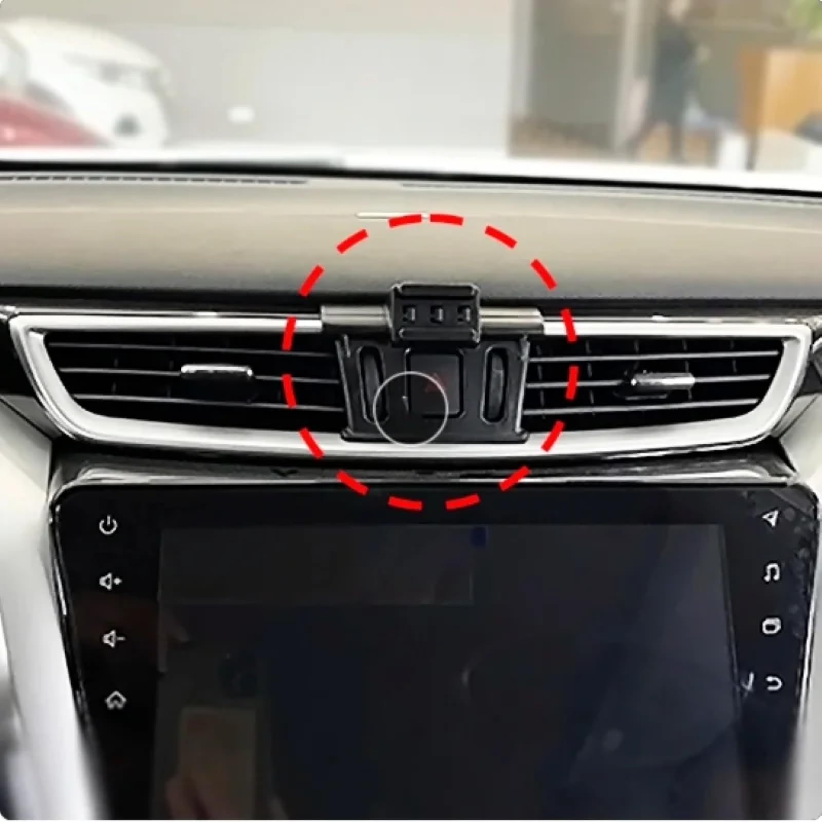 Porta Cellulare Auto per Nissan Murano Z52 2015-2023, Supporto per Telefono da Auto con Staffa Fissa Supporto Speciale per Telefono da Auto