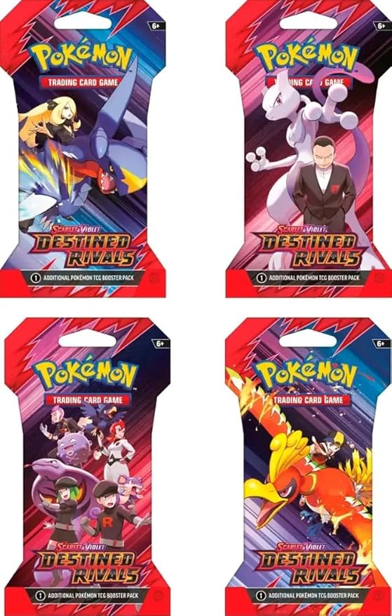 Pokemon Scarlet & Violet Destined Rivals Sleeve Booster miniatura 6