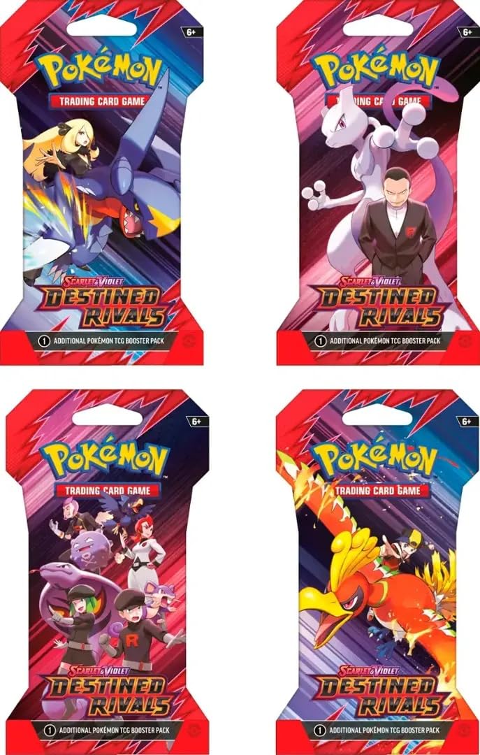 Amazon.com: Pokemon Scarlet & Violet Destined Rivals Sleeve Booster : Toys  & Games