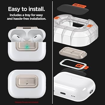 iPhone x + AirPods Pro セット Amazon.com: Spigen Lock Fit M [EZ FIT] Locking Device Compatible