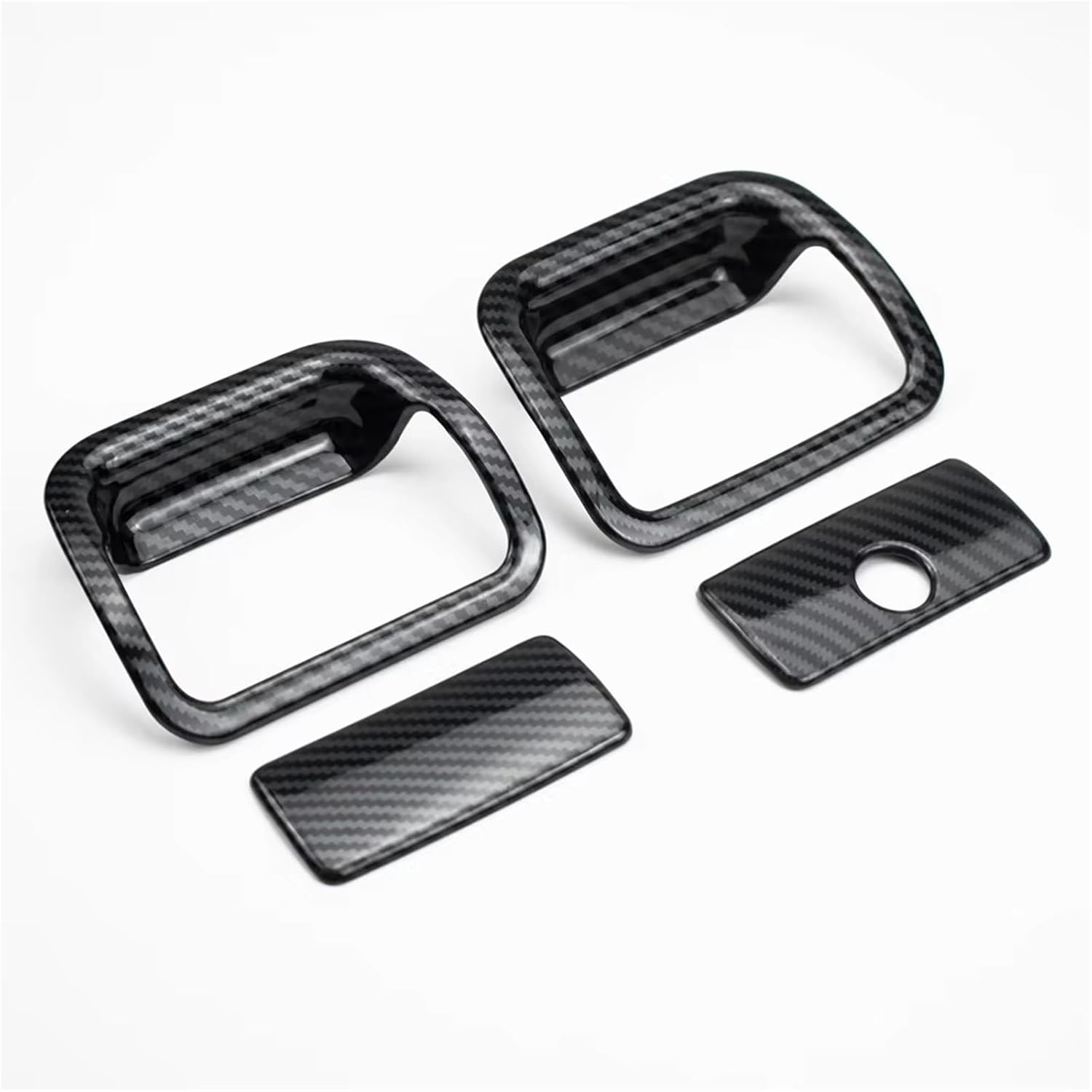Glove Storage Box Handle Cover Trim Interior for Silverado 2019-2022