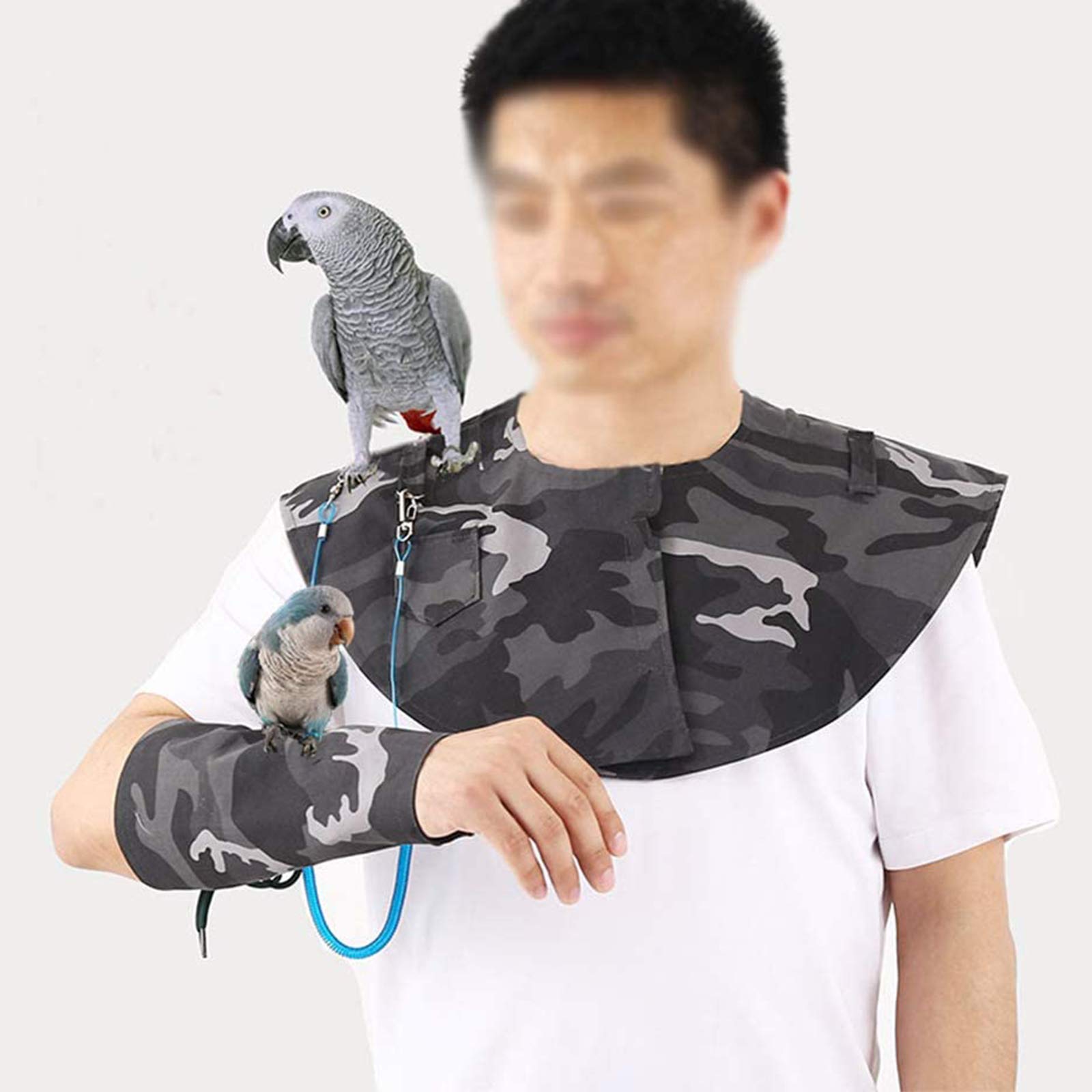QBLEEV Anti-Scratch Shoulder Cape and Arm Parrot Protector