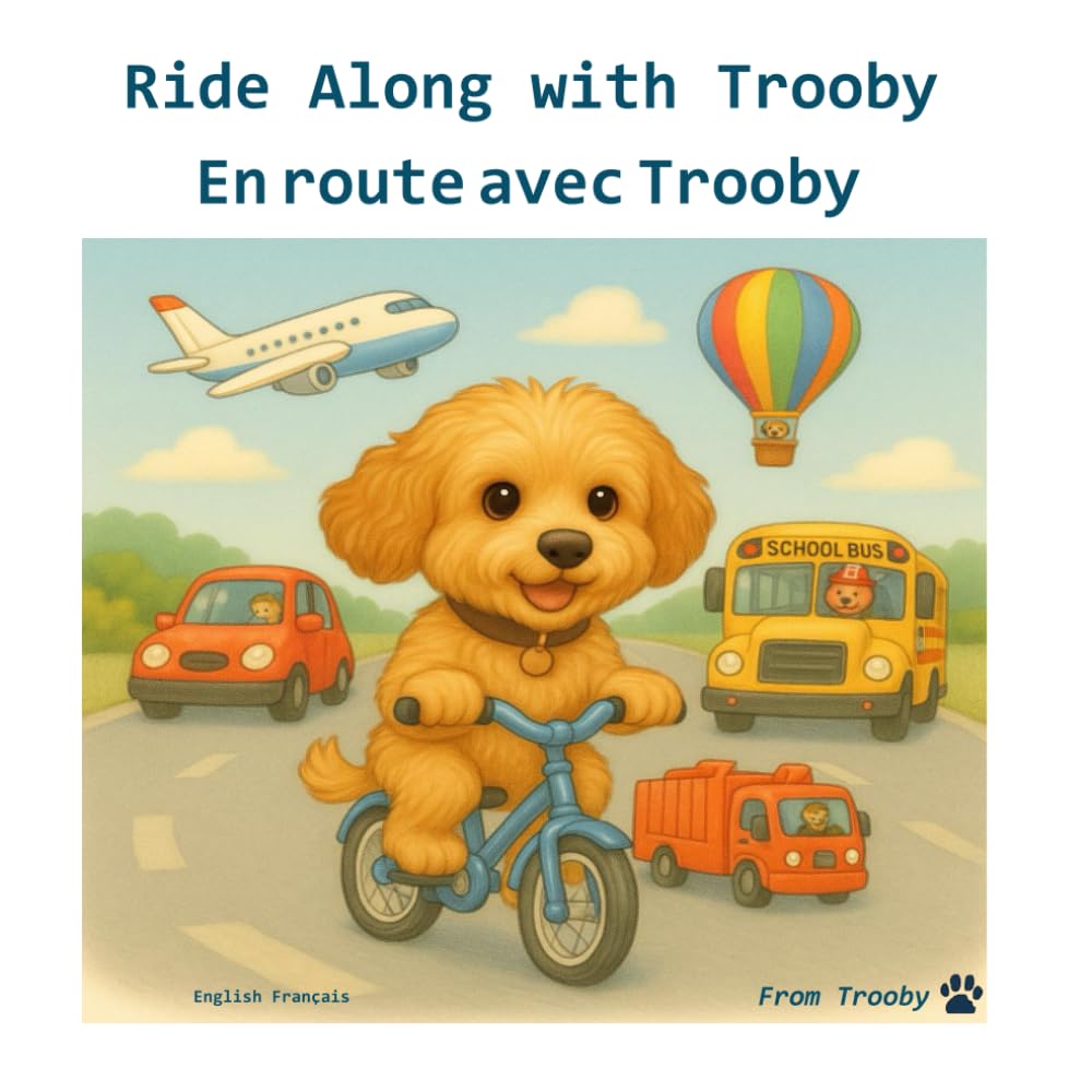 Ride Along with Trooby in English and French: Learn English and French with Trooby (Languages Fun with Trooby in English and French)