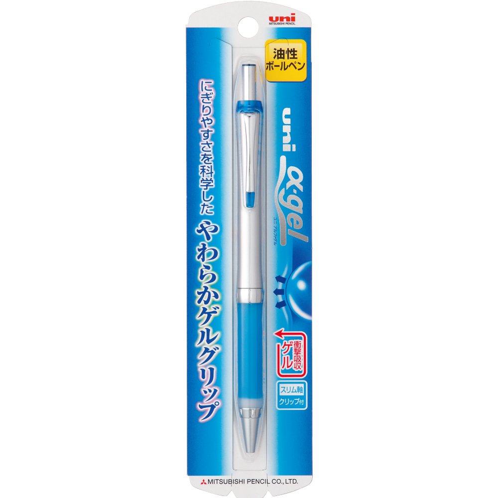 Amazon | 三菱鉛筆 油性ボールペン ユニアルファゲル スリム 0.7