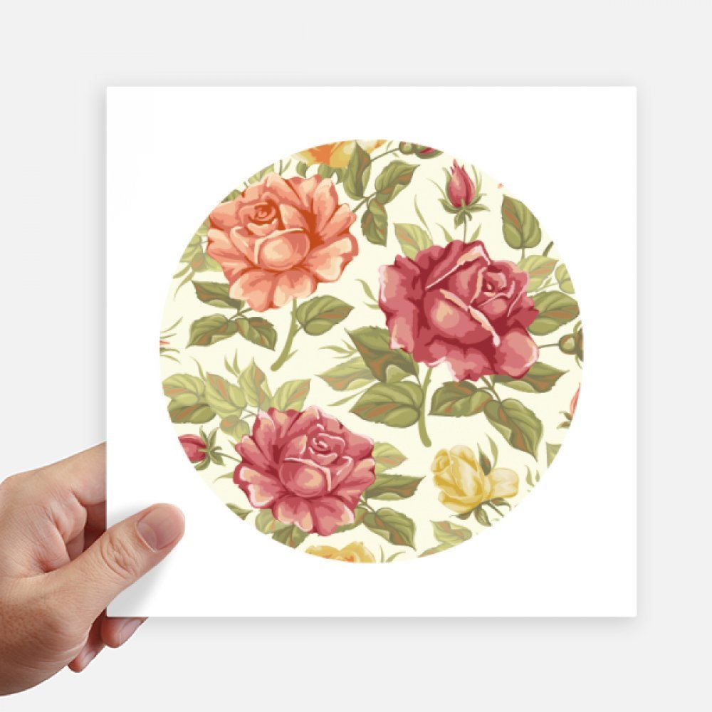 Pegatinas de flores para pared y portátiles ideales para dar un estilo vintage al dormitorio