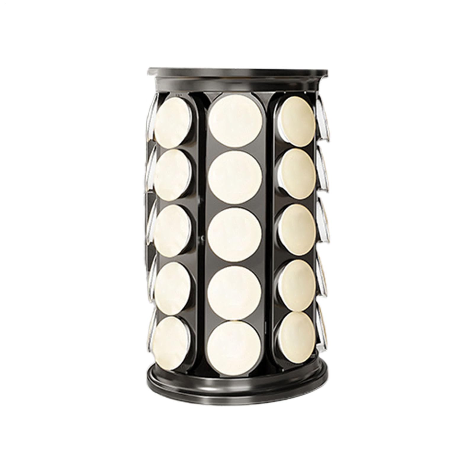 Cápsulas de Café Almacenamiento Organizador Giratorio Dispensador | Soporte Giratorio para Cápsulas de Café Encimera De Cocina, Encimeras, Hogar, Apartamento, Restaurante, Bajo Armarios,