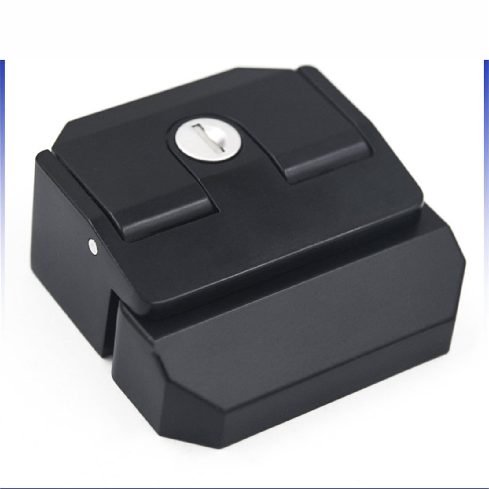 Serrure à langue en zinc et cadre profilé : loquet de porte robuste pour profilés fins