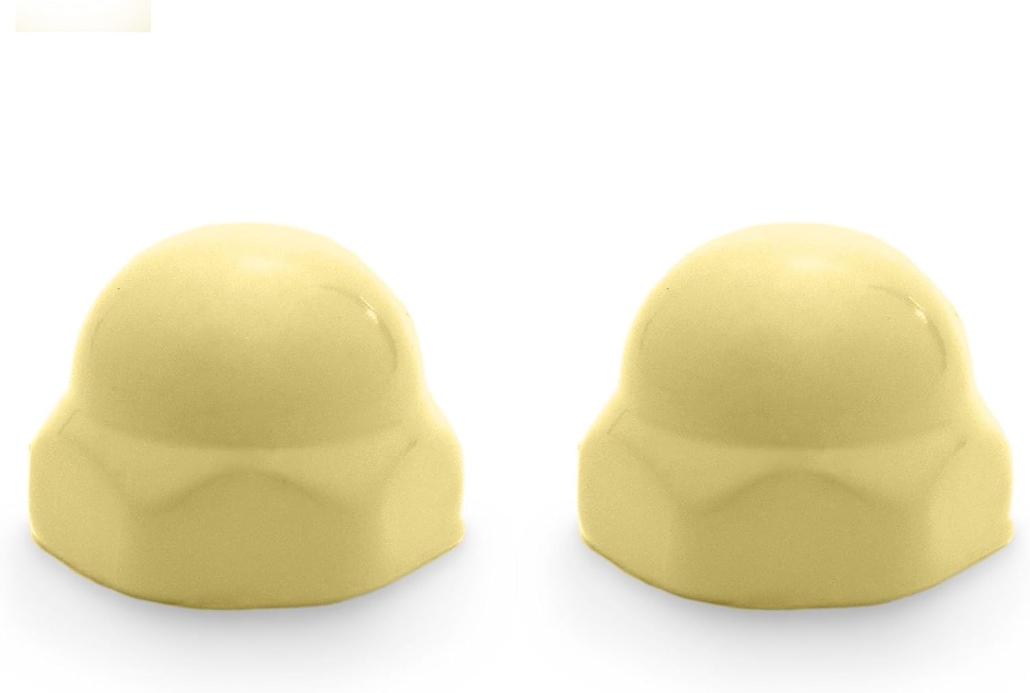 American Standard Replacement Ceramic Toilet Bolt Caps - Set of 2 - Saffron Yellow