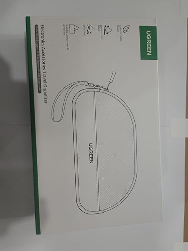 Miniatura 8 de UGREEN Organizador de electrónica de viaje, organizador multifuncional para cables, cable, tarjeta SD, auriculares, cargador, adaptador USB,