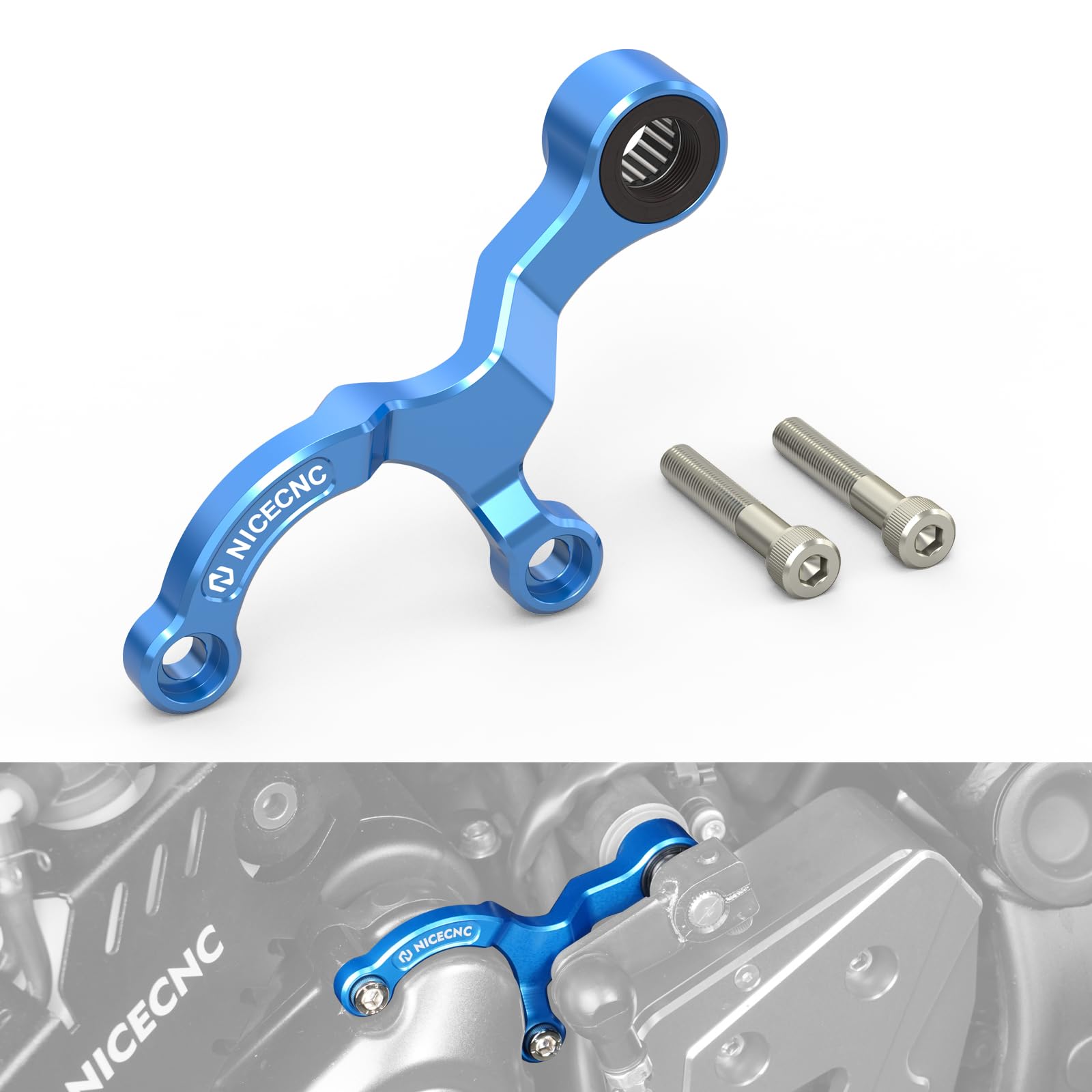 Amazon.com: NICECNC Blue Gear Shift Support Shift Stabilizer