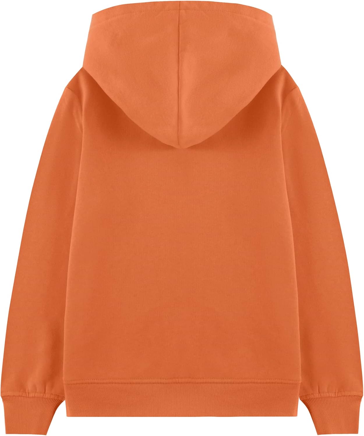 Kid Nation Kids Soft Brushed Fleece Zip-Up Hooded Sweatshirt Hoodie for Boys or Girls 4-12 Years - Image 3