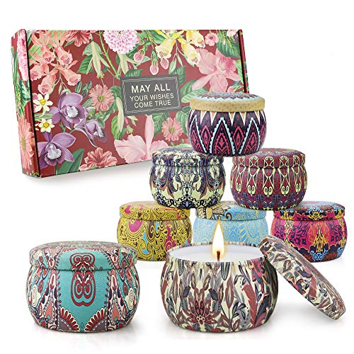 YMing Scented Candles Gift Set- (Classic, Set of 8 Pack)