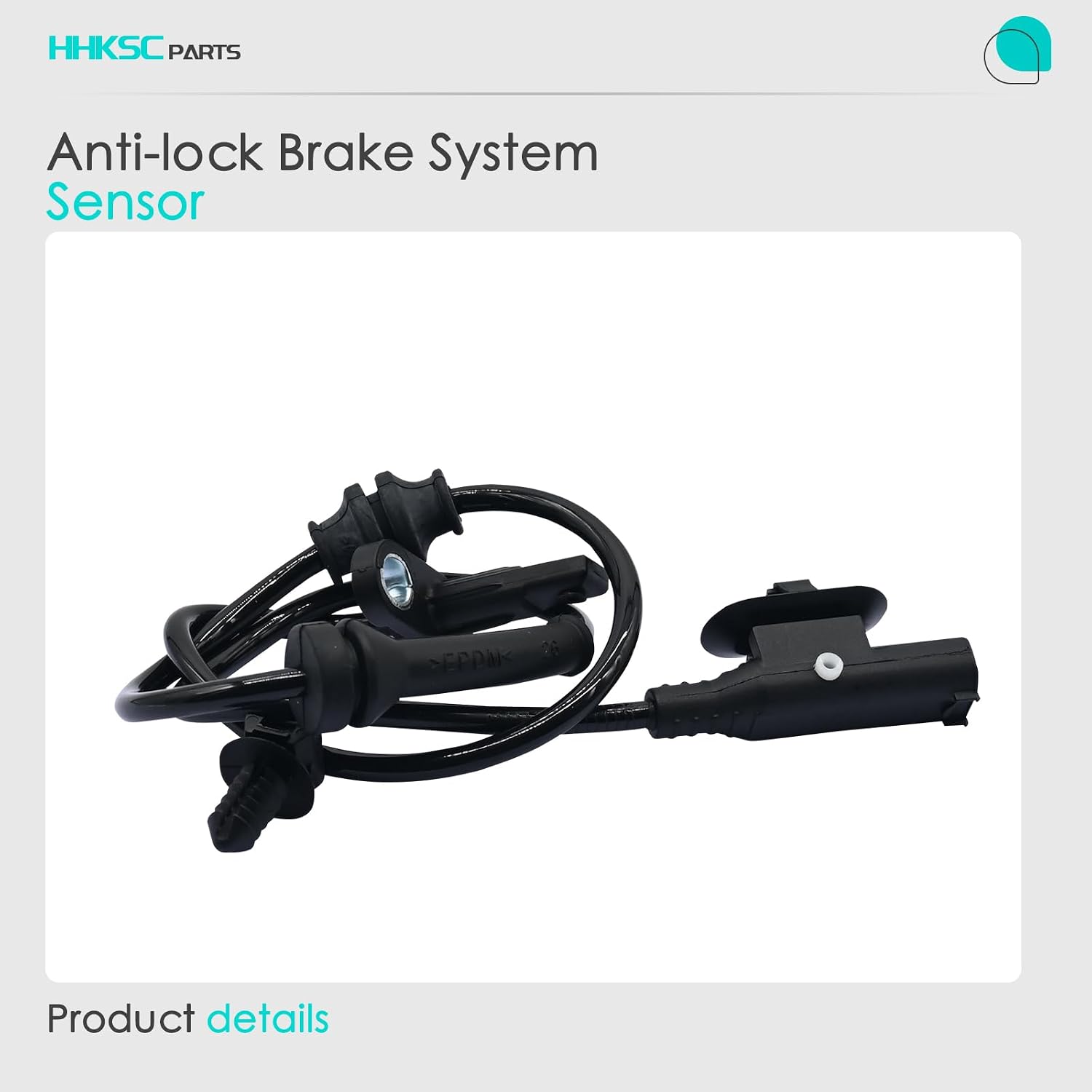 2pcs Rear Left and Right ABS Wheel Speed Sensor Compatible with Dodge Dart 68194428AA 68194428AB ALS3033 After 11/05/2012 14 15 16 2014 2015 2016