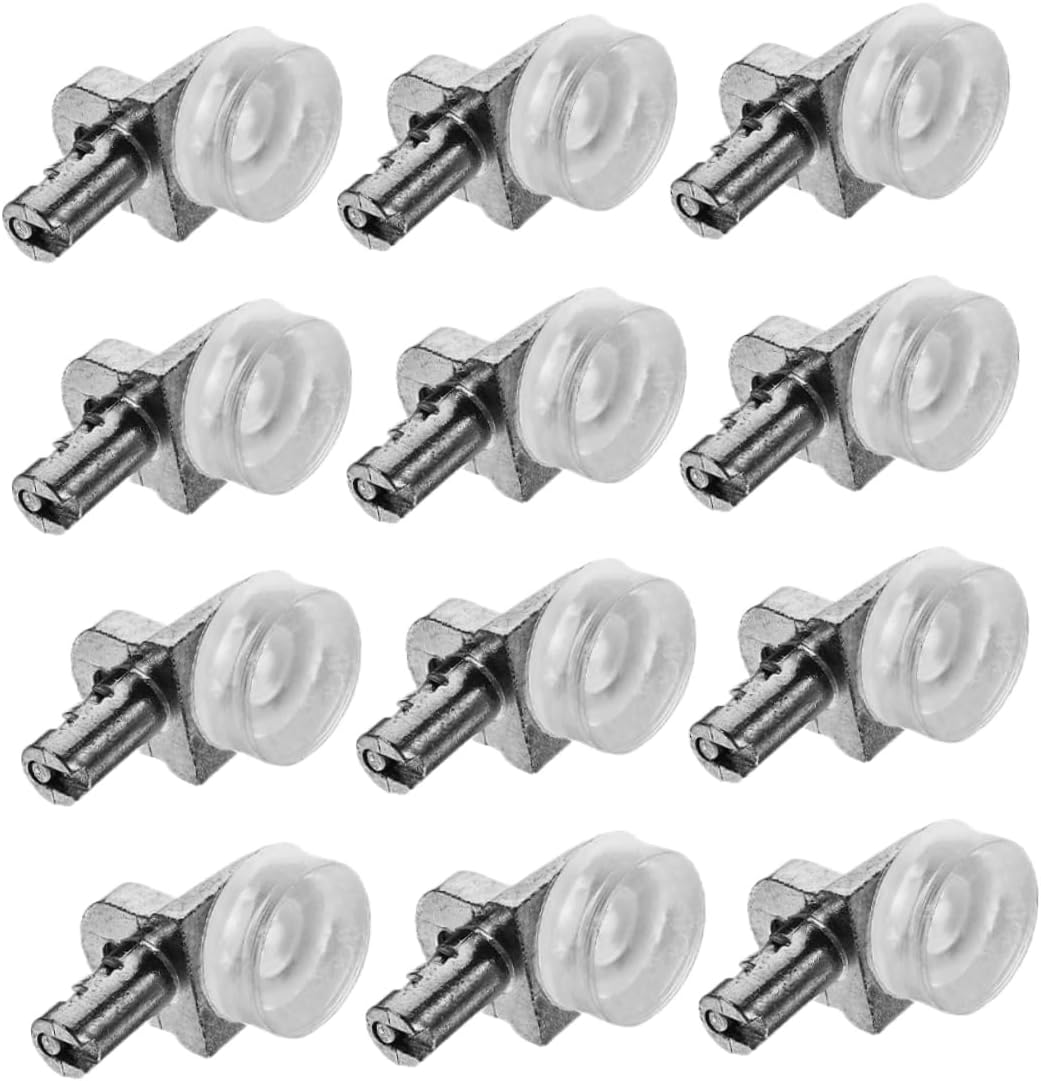 jojofuny 400pcs Cabinet Shelf Pegs Suction Cup Heavy Duty Shelf Support for Kitchen Bookshelf