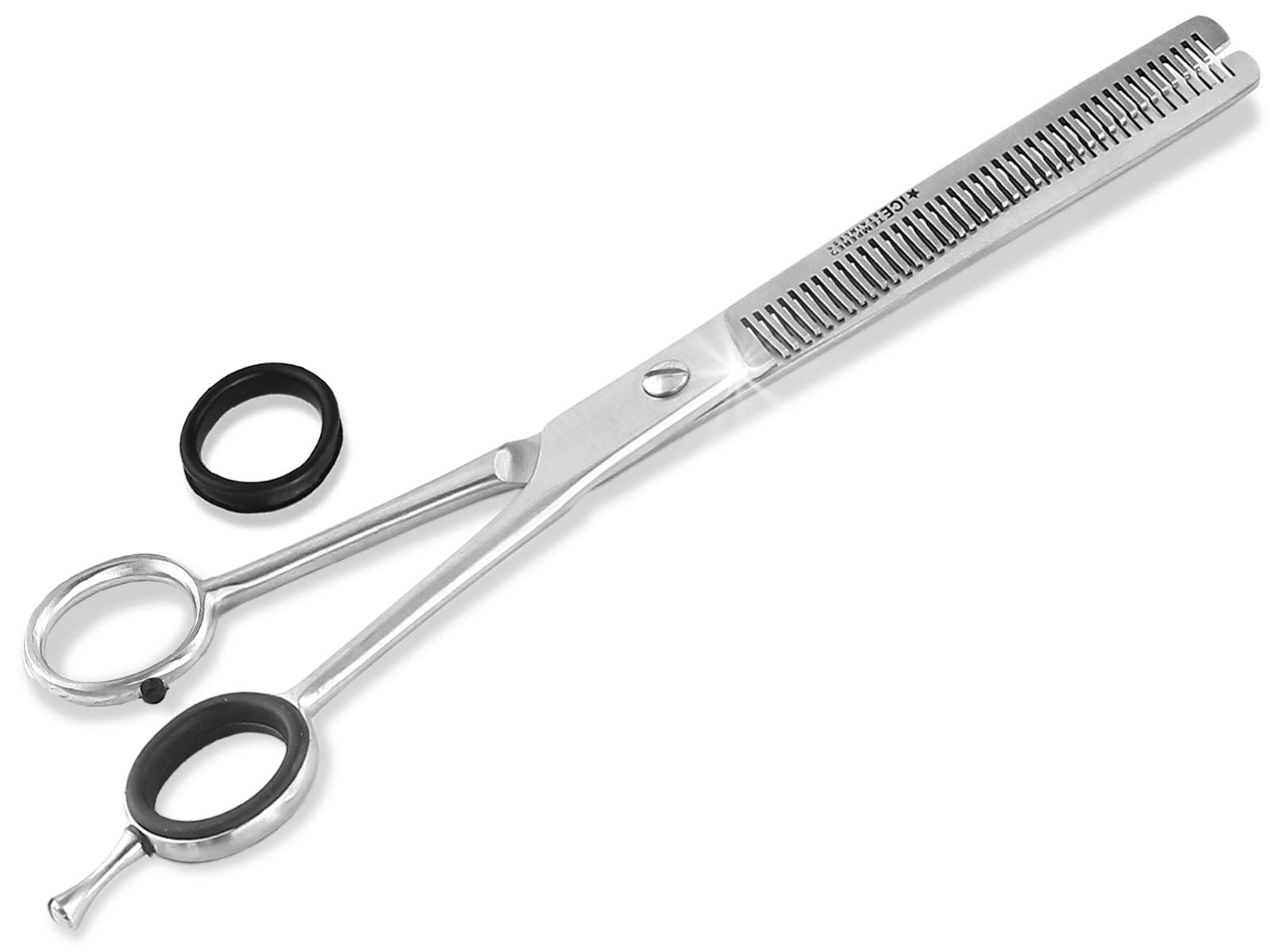Haarschere 8 Zoll (20,32 Cm) Mit Mikroverzahnung – Friseurschere Aus Edelstahl, Für Präzise Schnitte